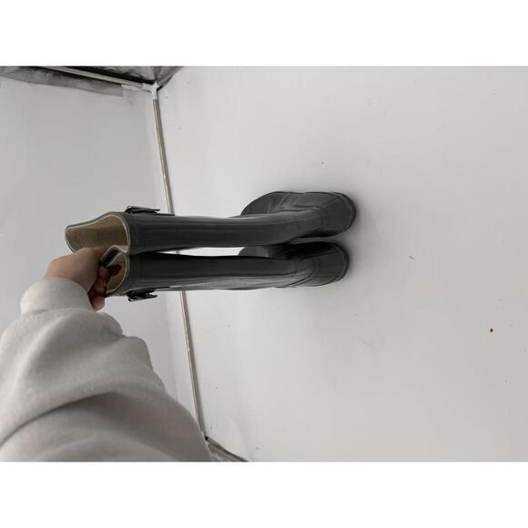 Hunter Green Tall Rain Boots Women 7M - Picture 3 of 6